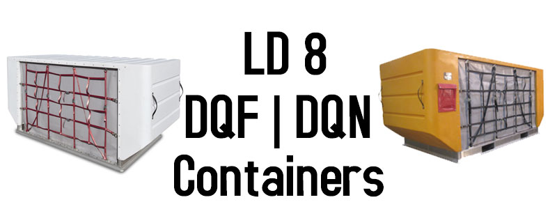 LD 8 Air Cargo Container, LD 8, DQF Container, DQN Container